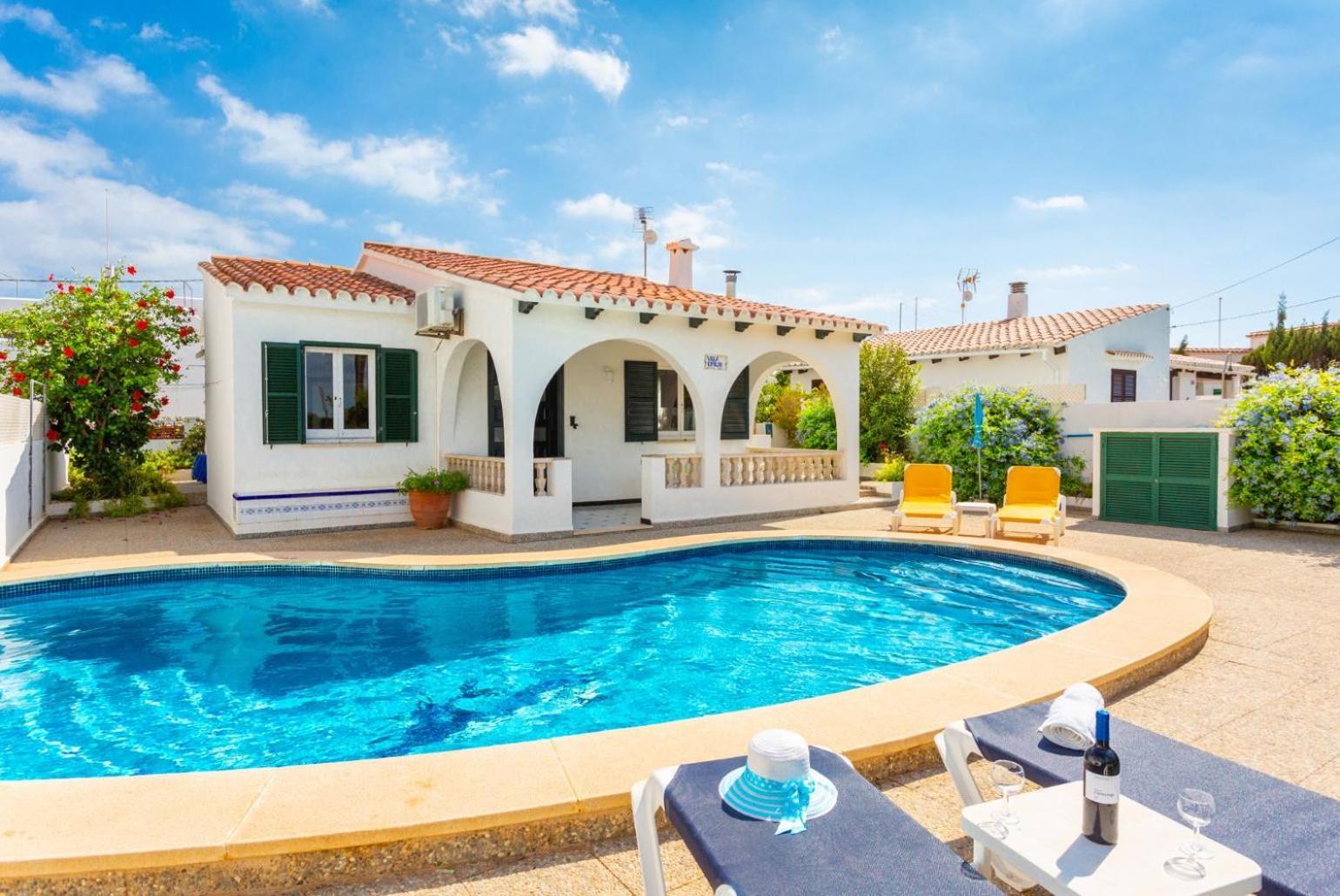 Villa Emilio Cala En Porter  Esterno foto
