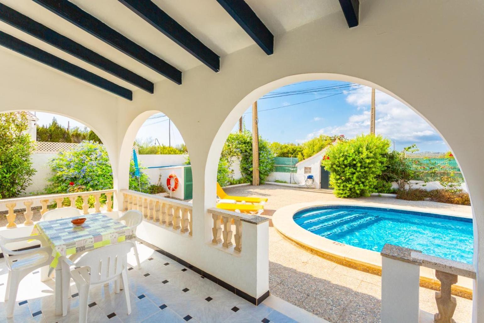 Villa Emilio Cala En Porter  Esterno foto