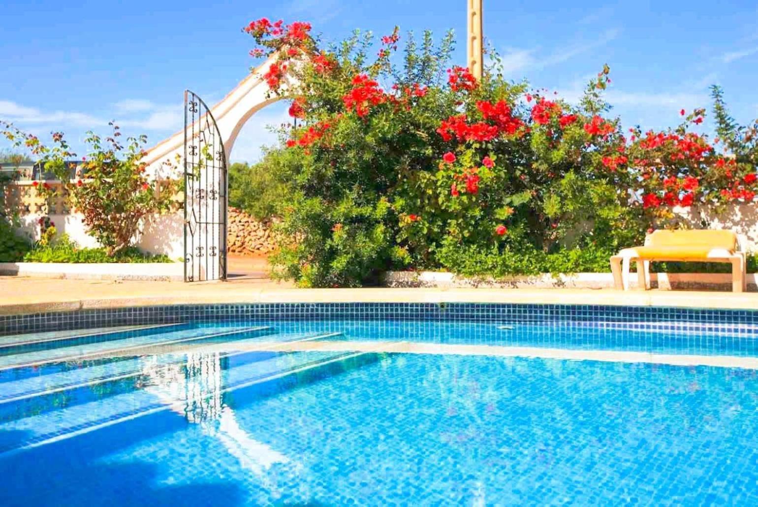 Villa Emilio Cala En Porter  Esterno foto